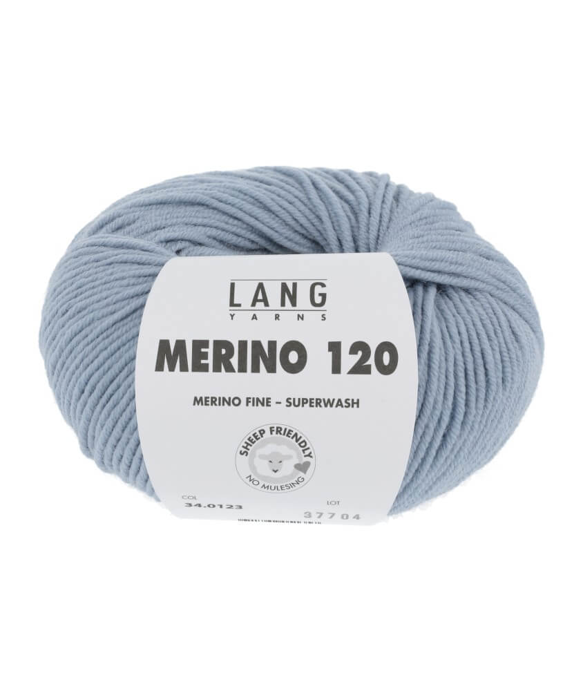Pelote de laine à tricoter MERINO 120 - Lang Yarns Pelote de laine à tricoter MERINO 120 - Lang Yarns