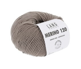 Pelote de laine à tricoter MERINO 120 - Lang Yarns