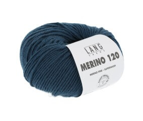 Pelote de laine à tricoter MERINO 120 - Lang Yarns