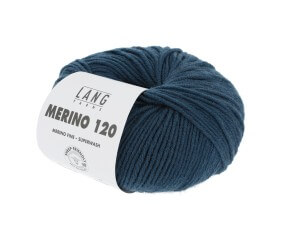 Pelote de laine à tricoter MERINO 120 - Lang Yarns