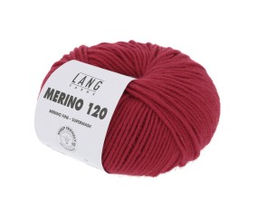 Pelote de laine à tricoter MERINO 120 - Lang Yarns