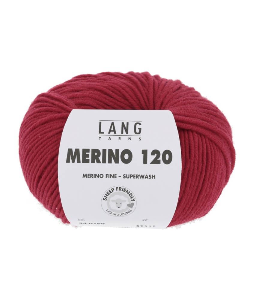 Pelote de laine à tricoter MERINO 120 - Lang Yarns Pelote de laine à tricoter MERINO 120 - Lang Yarns