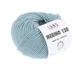 Pelote de laine à tricoter MERINO 120 - Lang Yarns