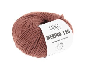 Pelote de laine à tricoter MERINO 120 - Lang Yarns