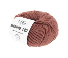 Pelote de laine à tricoter MERINO 120 - Lang Yarns