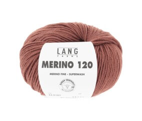 Pelote de laine à tricoter MERINO 120 - Lang Yarns