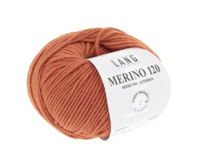 Pelote de laine à tricoter MERINO 120 - Lang Yarns