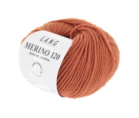 Pelote de laine à tricoter MERINO 120 - Lang Yarns