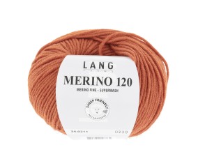 Pelote de laine à tricoter MERINO 120 - Lang Yarns