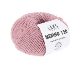 Pelote de laine à tricoter MERINO 120 - Lang Yarns