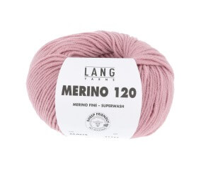 Pelote de laine à tricoter MERINO 120 - Lang Yarns