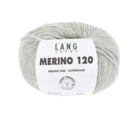 Pelote de laine à tricoter MERINO 120 - Lang Yarns