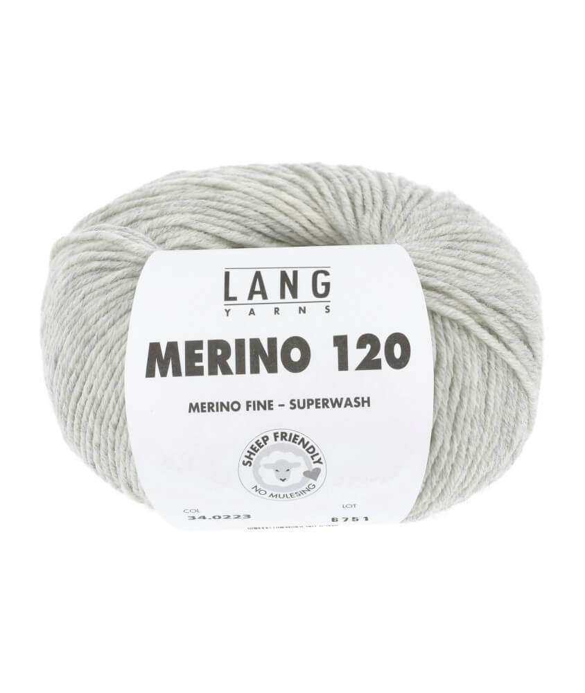 Pelote de laine à tricoter MERINO 120 - Lang Yarns