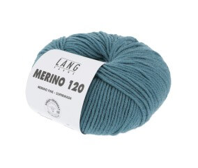 Pelote de laine à tricoter MERINO 120 - Lang Yarns