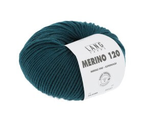 Pelote de laine à tricoter MERINO 120 - Lang Yarns