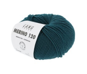 Pelote de laine à tricoter MERINO 120 - Lang Yarns