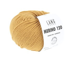 Pelote de laine à tricoter MERINO 120 - Lang Yarns