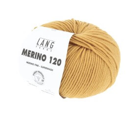 Pelote de laine à tricoter MERINO 120 - Lang Yarns