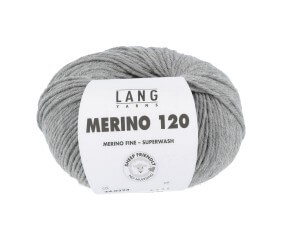 Pelote de laine à tricoter MERINO 120 - Lang Yarns