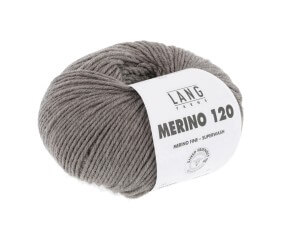 Pelote de laine à tricoter MERINO 120 - Lang Yarns