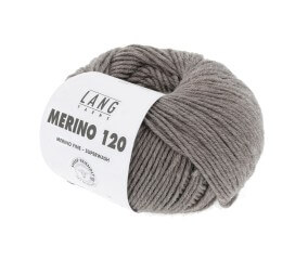 Pelote de laine à tricoter MERINO 120 - Lang Yarns