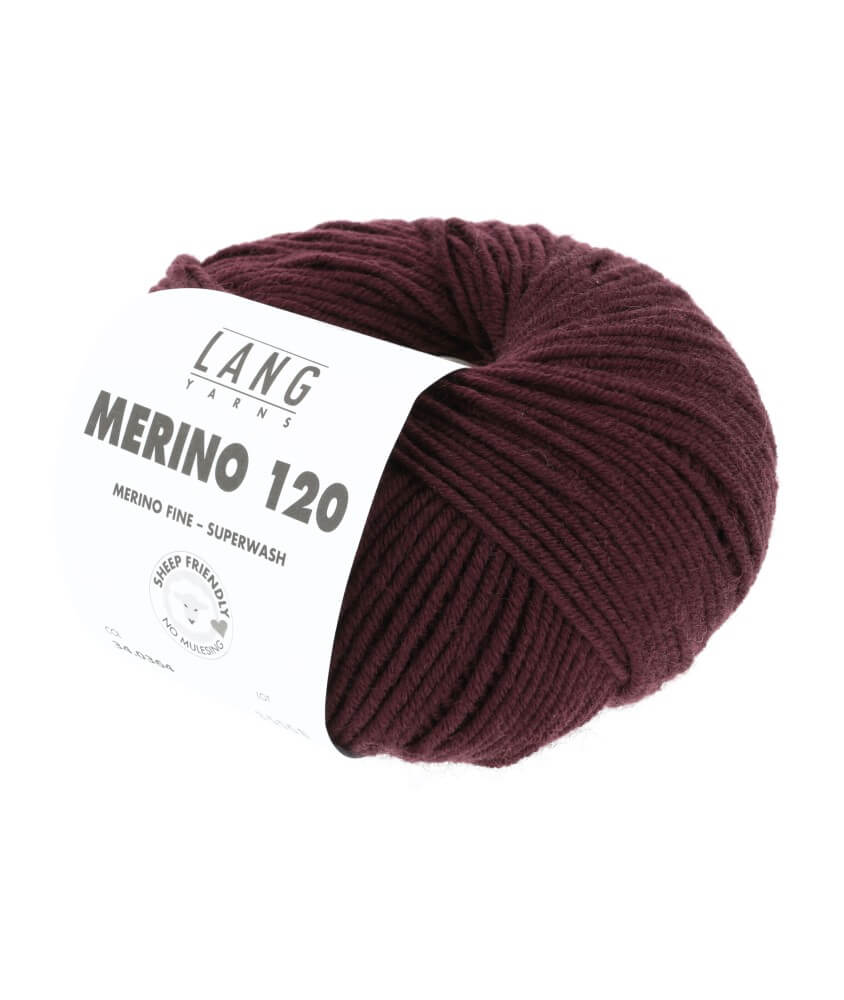 Pelote de laine à tricoter MERINO 120 - Lang Yarns