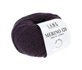 Pelote de laine à tricoter MERINO 120 - Lang Yarns