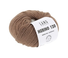 Pelote de laine à tricoter MERINO 120 - Lang Yarns