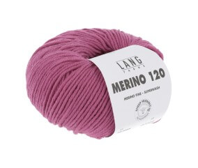 Pelote de laine à tricoter MERINO 120 - Lang Yarns