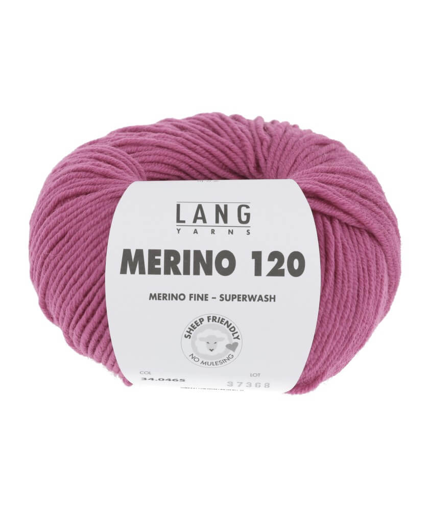 Pelote de laine à tricoter MERINO 120 - Lang Yarns