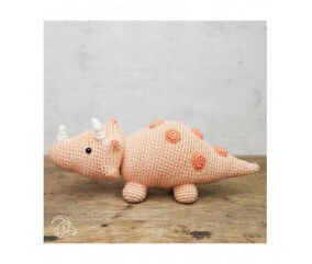 Kit Crochet Triceratops - Amigurumi Hardicraft