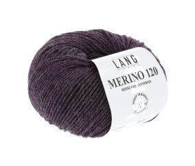 Pelote de laine à tricoter MERINO 120 - Lang Yarns