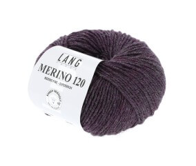 Pelote de laine à tricoter MERINO 120 - Lang Yarns