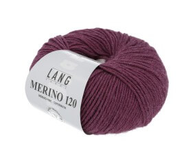 Pelote de laine à tricoter MERINO 120 - Lang Yarns