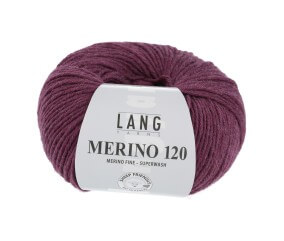 Pelote de laine à tricoter MERINO 120 - Lang Yarns