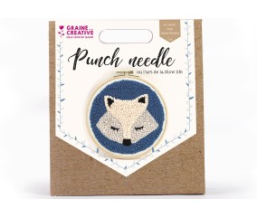 Kit Punch Needle Renard - Graine Créative