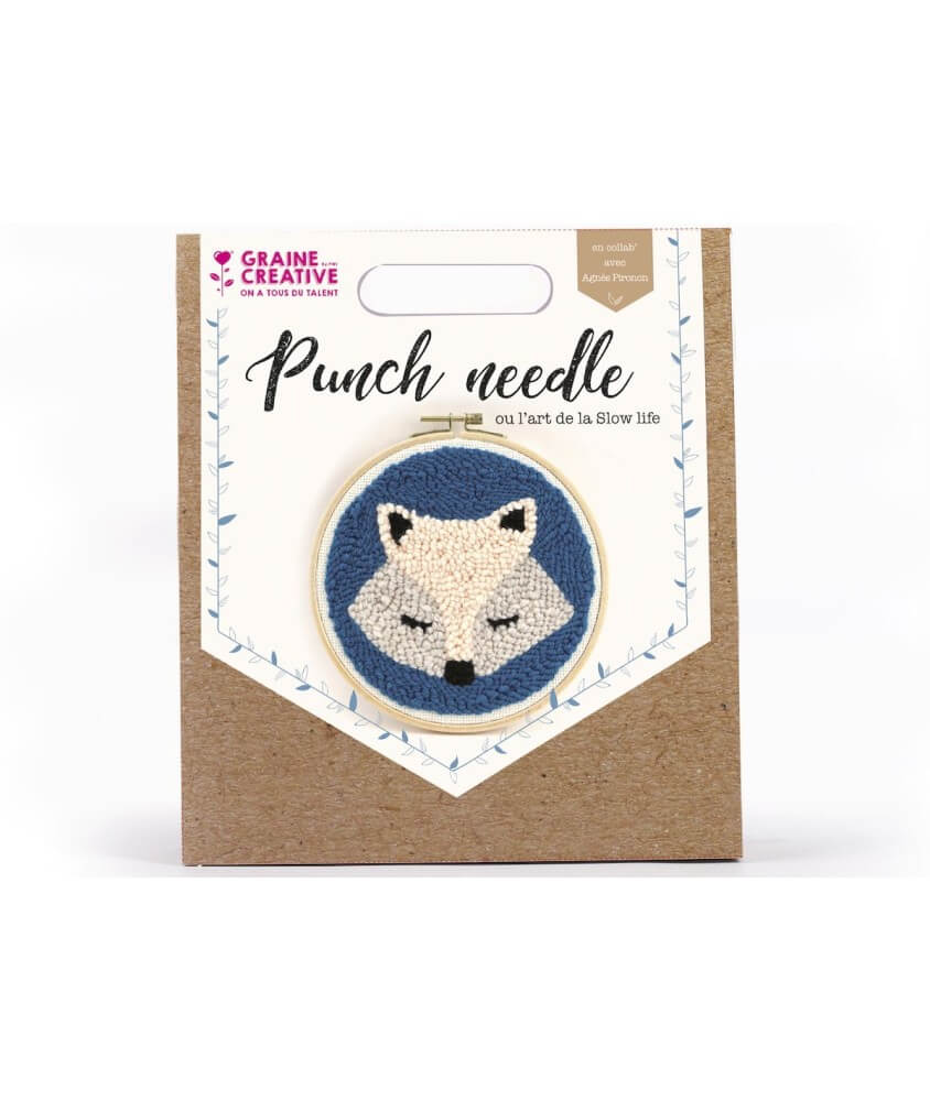 Kit Punch Needle Renard - Graine Créative