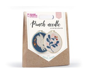 Kit punch Needle Dyptique - Graine Creative