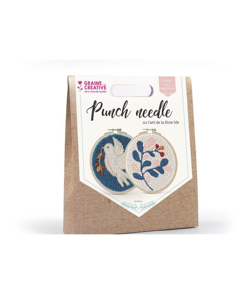 Kit punch Needle Dyptique - Graine Creative