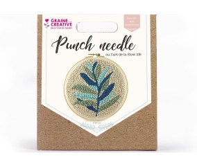 Kit Punch Needle Feuillage - Graine Creative