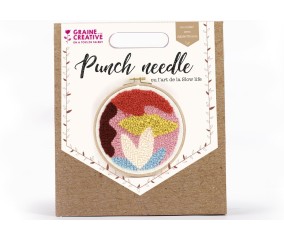 Kit Punch Needle Abstrait - Graine Creative