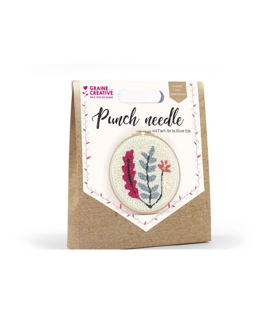 Kit Punch Needle Végétal - Graine Creative