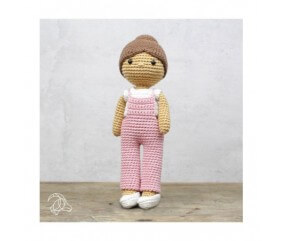 Kit Crochet Girl Roos - Amigurumi Hardicraft 