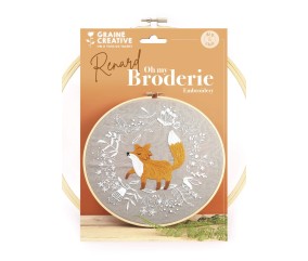 Kit de broderie Renard - Graine Creative