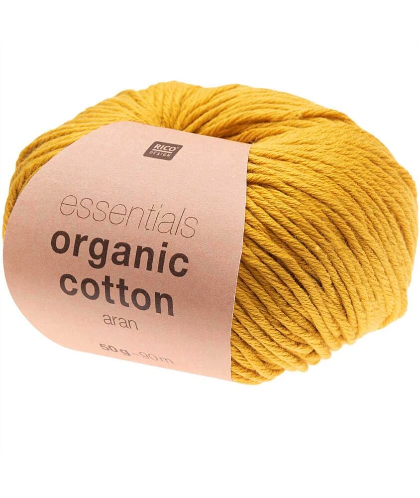 Coton à tricoter Essentials Organic Cotton aran - Rico Design