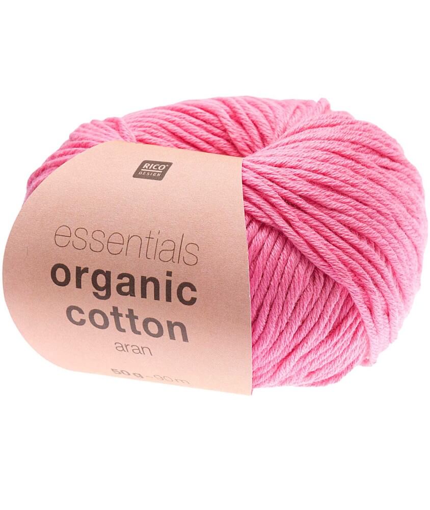 Coton à tricoter Essentials Organic Cotton aran - Rico Design Coton à tricoter Essentials Organic Cotton aran - Rico Design