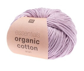 Coton à tricoter Essentials Organic Cotton aran - Rico Design