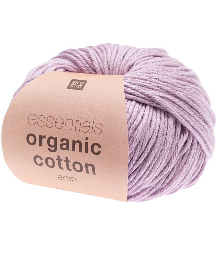 Coton à tricoter Essentials Organic Cotton aran - Rico Design