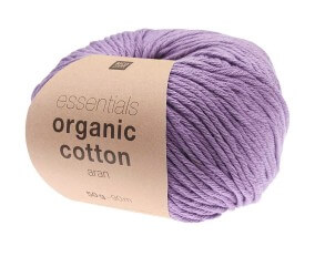 Coton à tricoter Essentials Organic Cotton aran - Rico Design