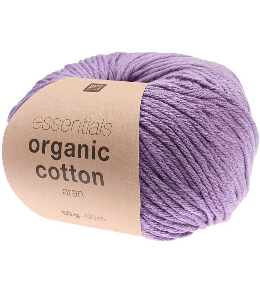 Coton à tricoter Essentials Organic Cotton aran - Rico Design